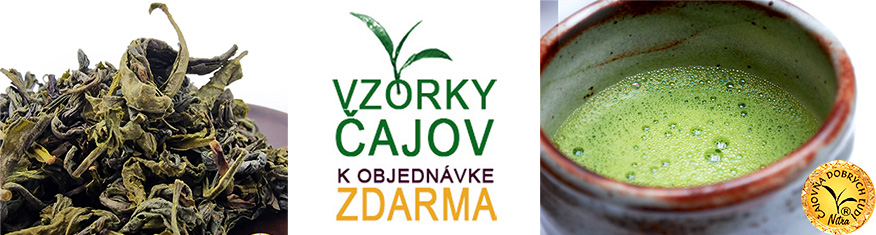 Vzorky čaov zdarma!