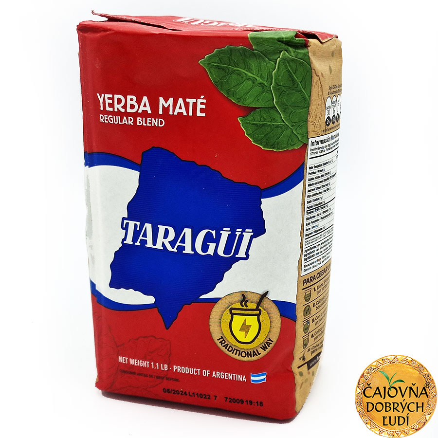 TARAGUI YERBA MATE TRADITIONAL, REGULAR BLEND 500G