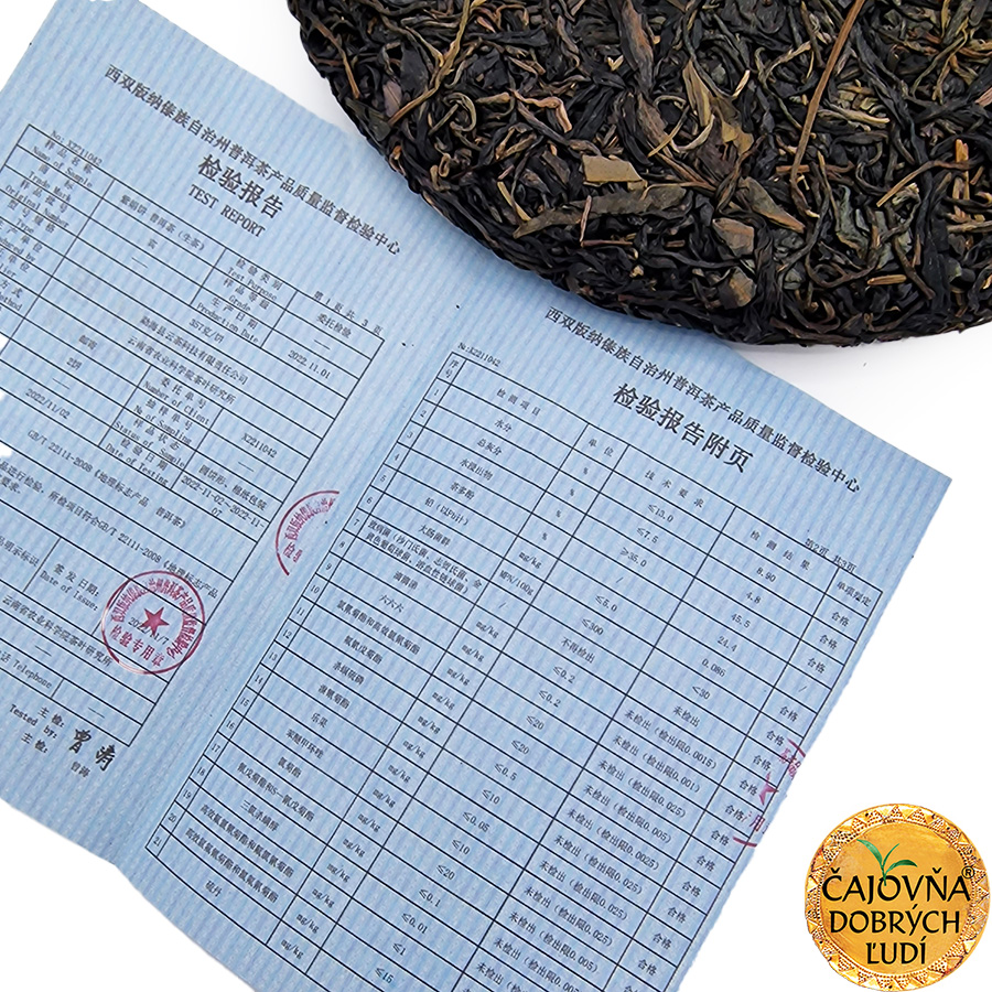 PURPUROVÝ ČAJ, PURPLE TEA, SHENG-CHA 357g